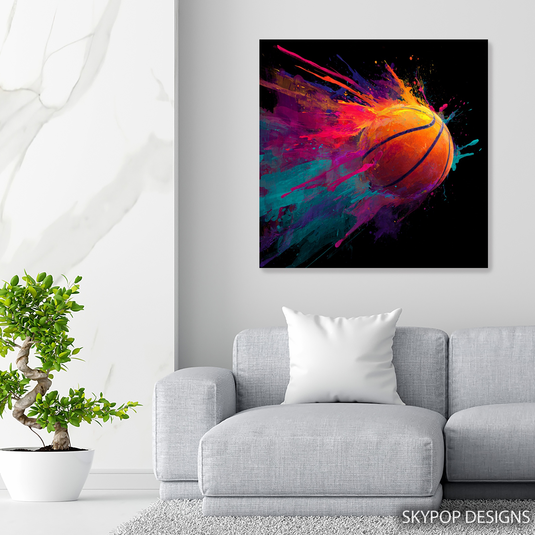 5.jpg Vibrant Basketball Splash Art