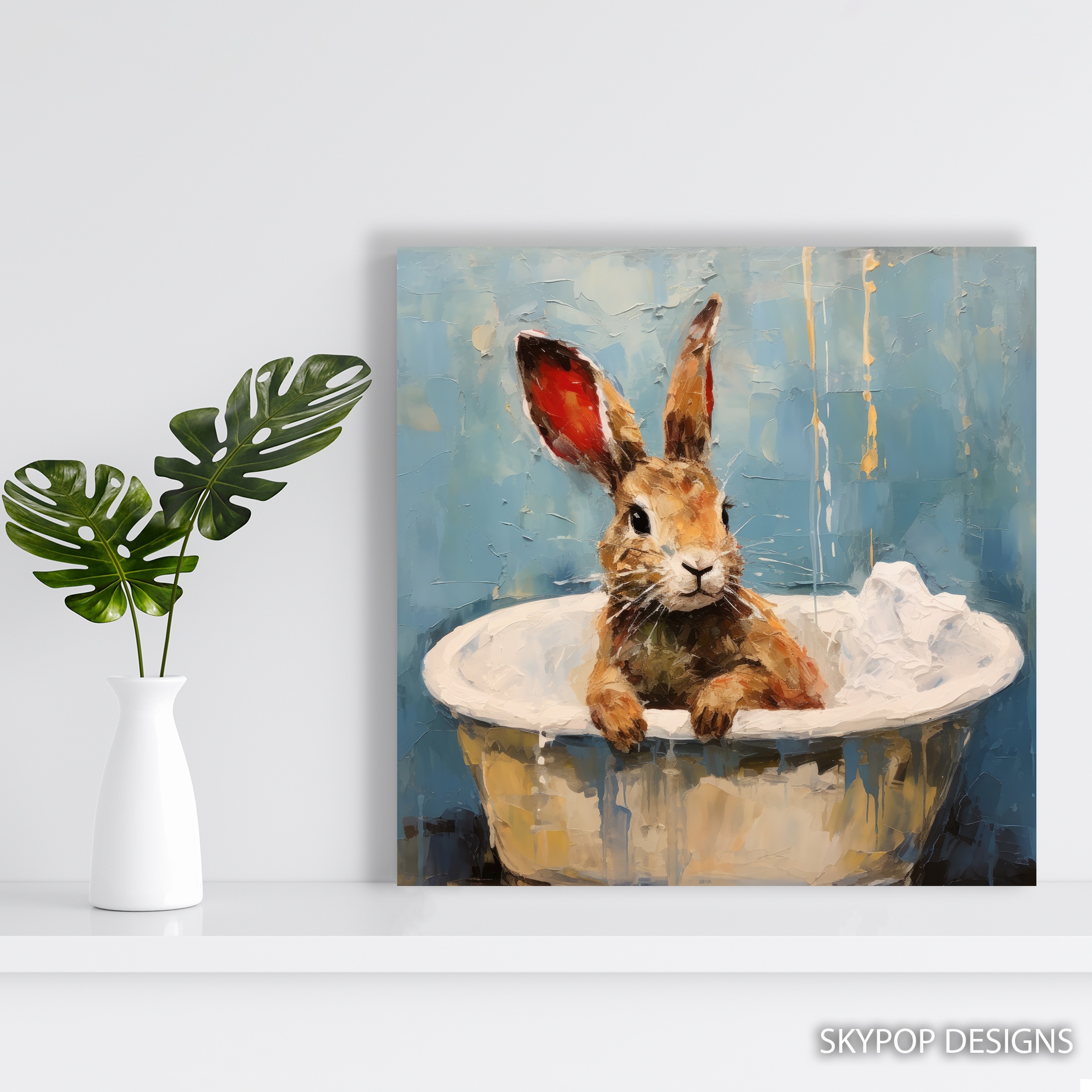 5.jpg Bunny Bath Art