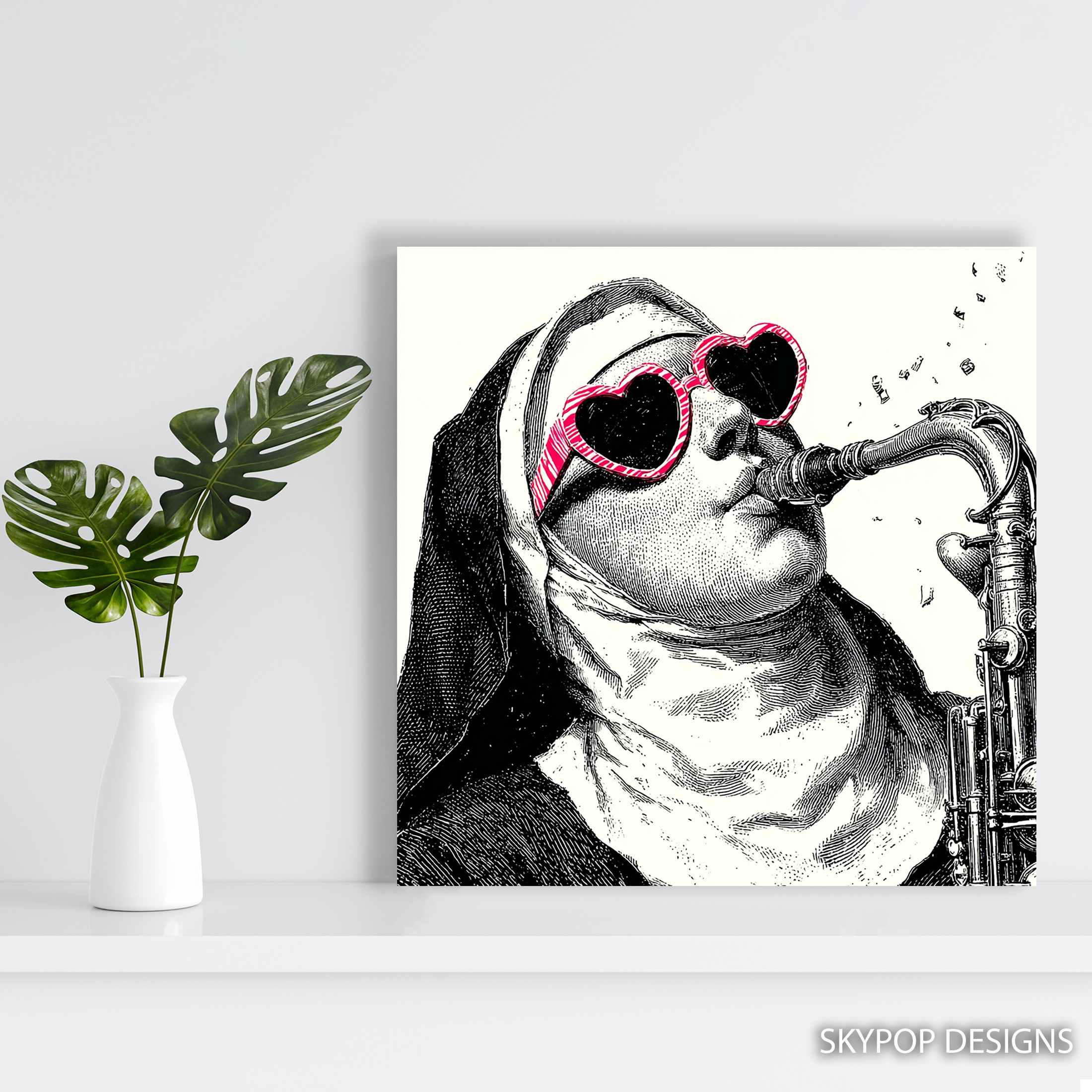 5.jpg Jazz Nun Art