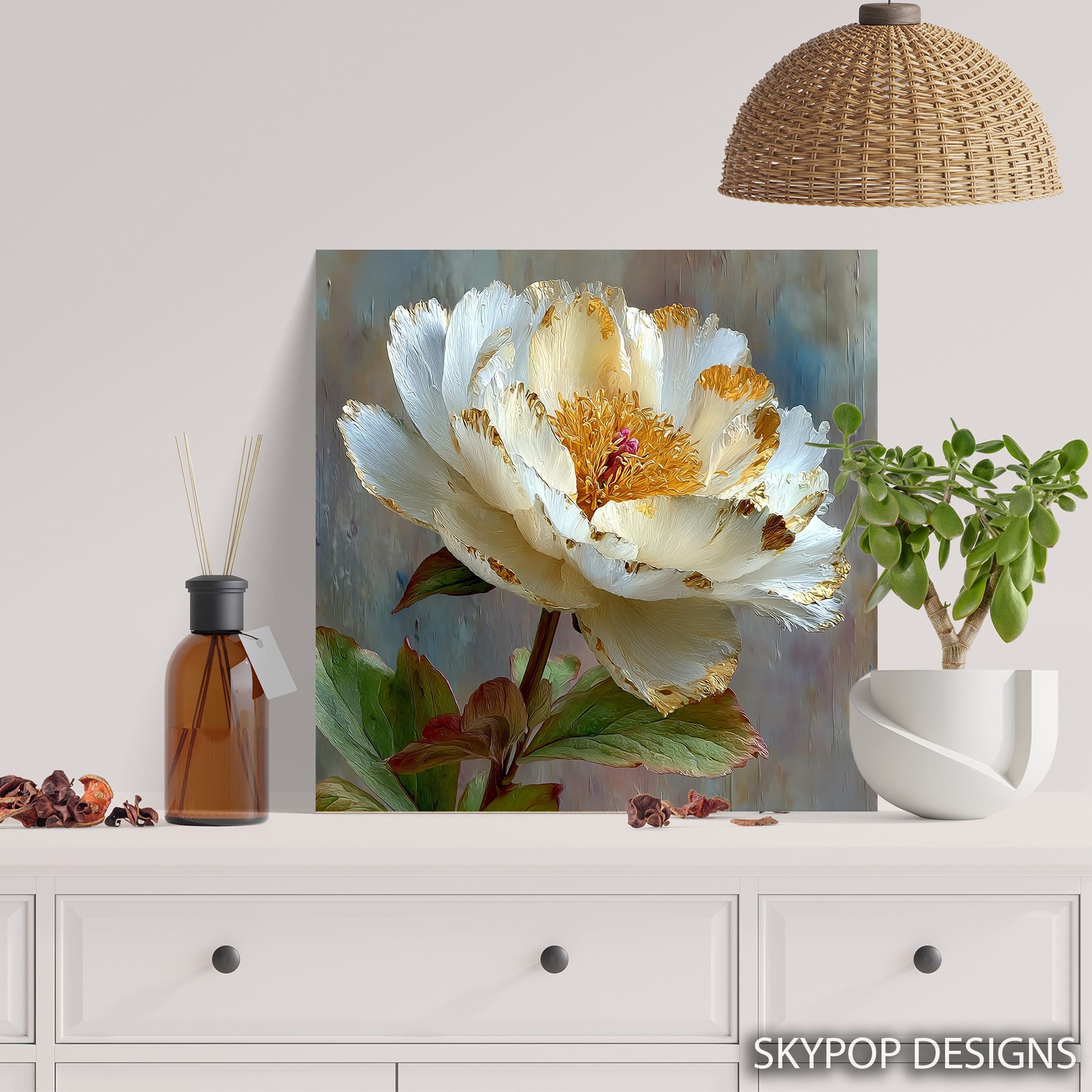 5.jpg Elegant Peony Bloom Art