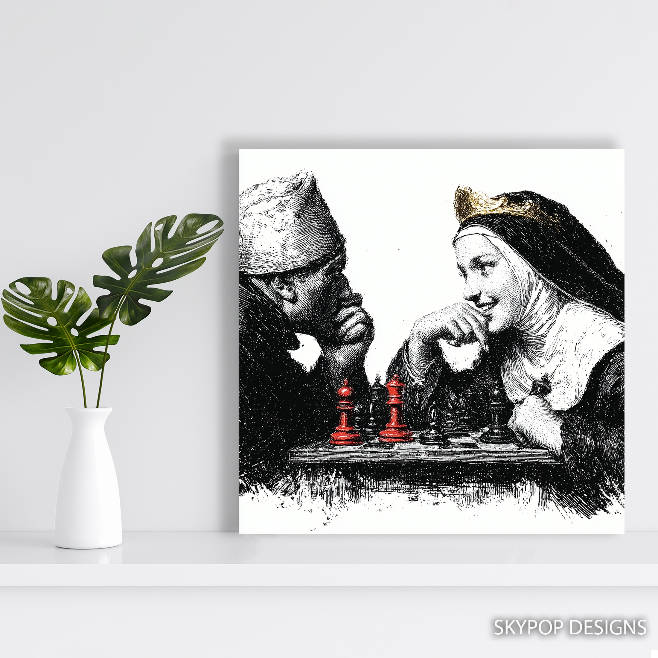 5.jpg Chess Match Art