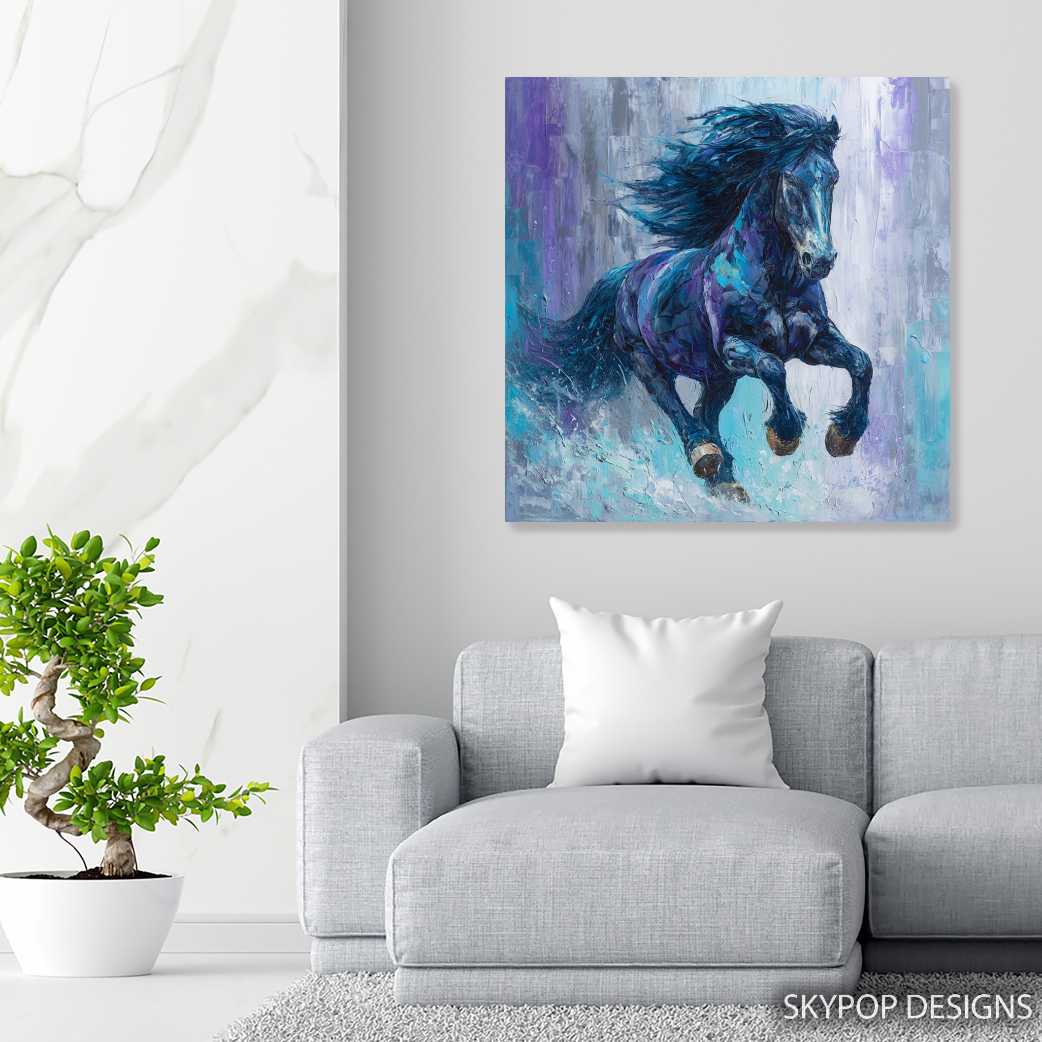 5.jpg Blue Horse Art