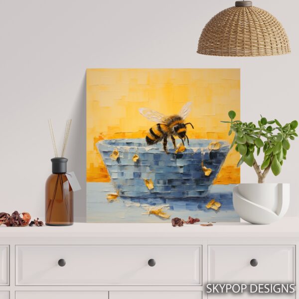Bumblebee Gathering Art