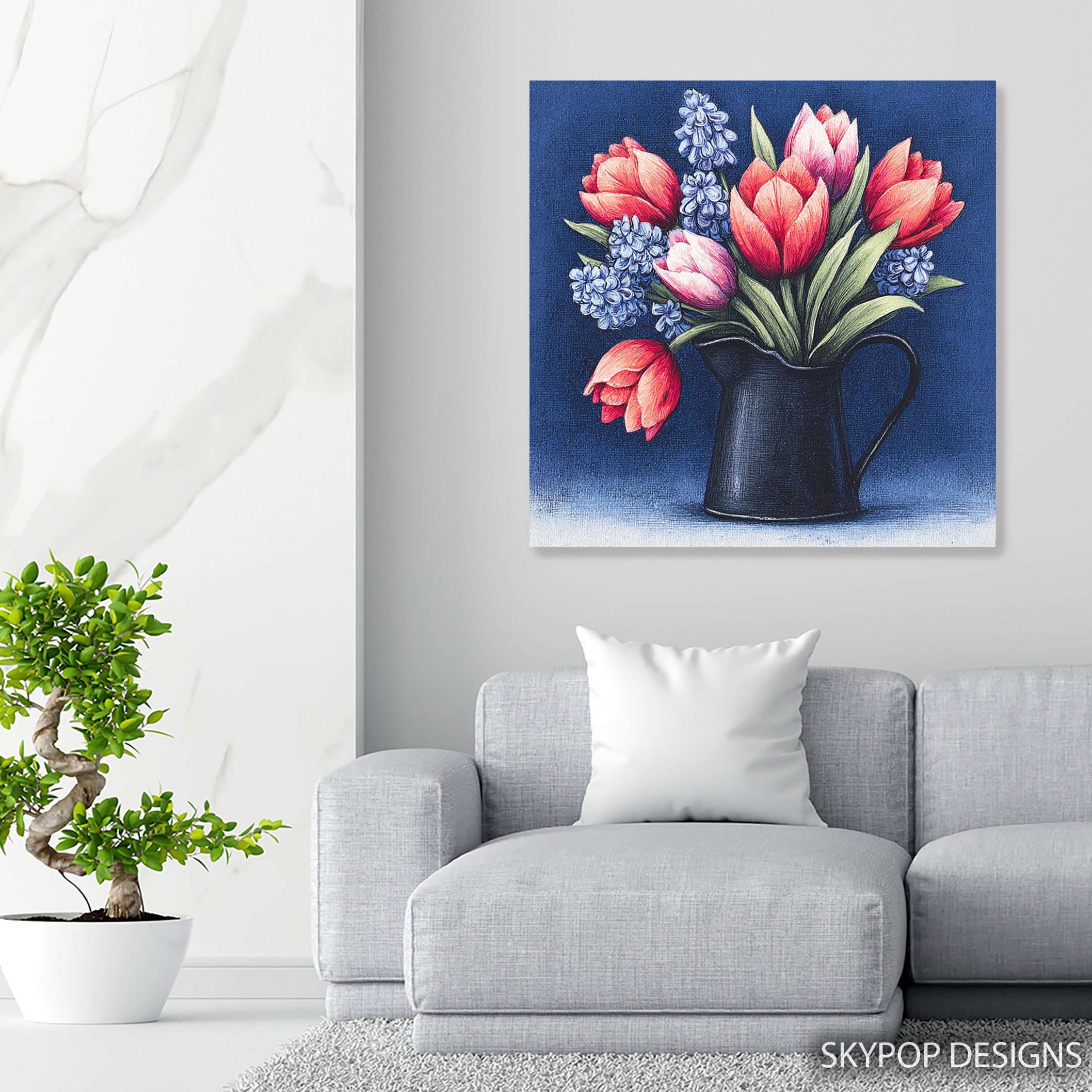 5.jpg Tulip and Hyacinth Art