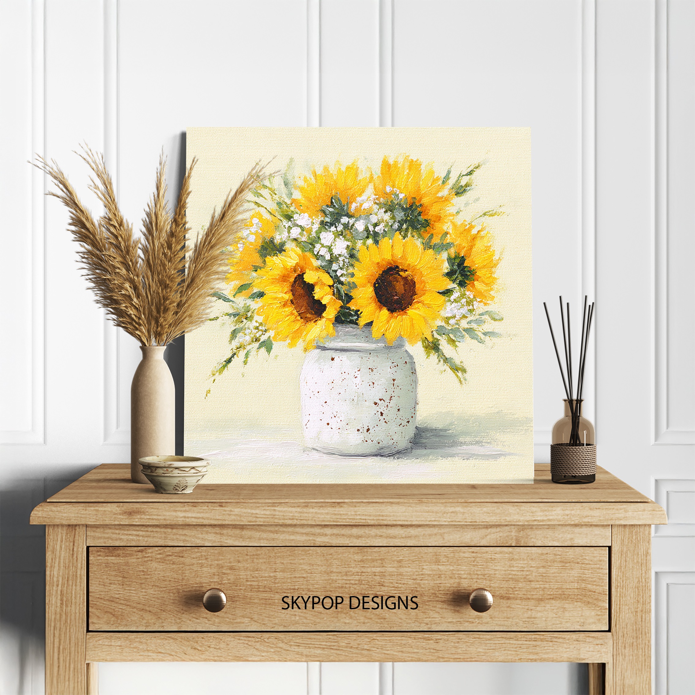 5.jpg Sunflower Bouquet Art