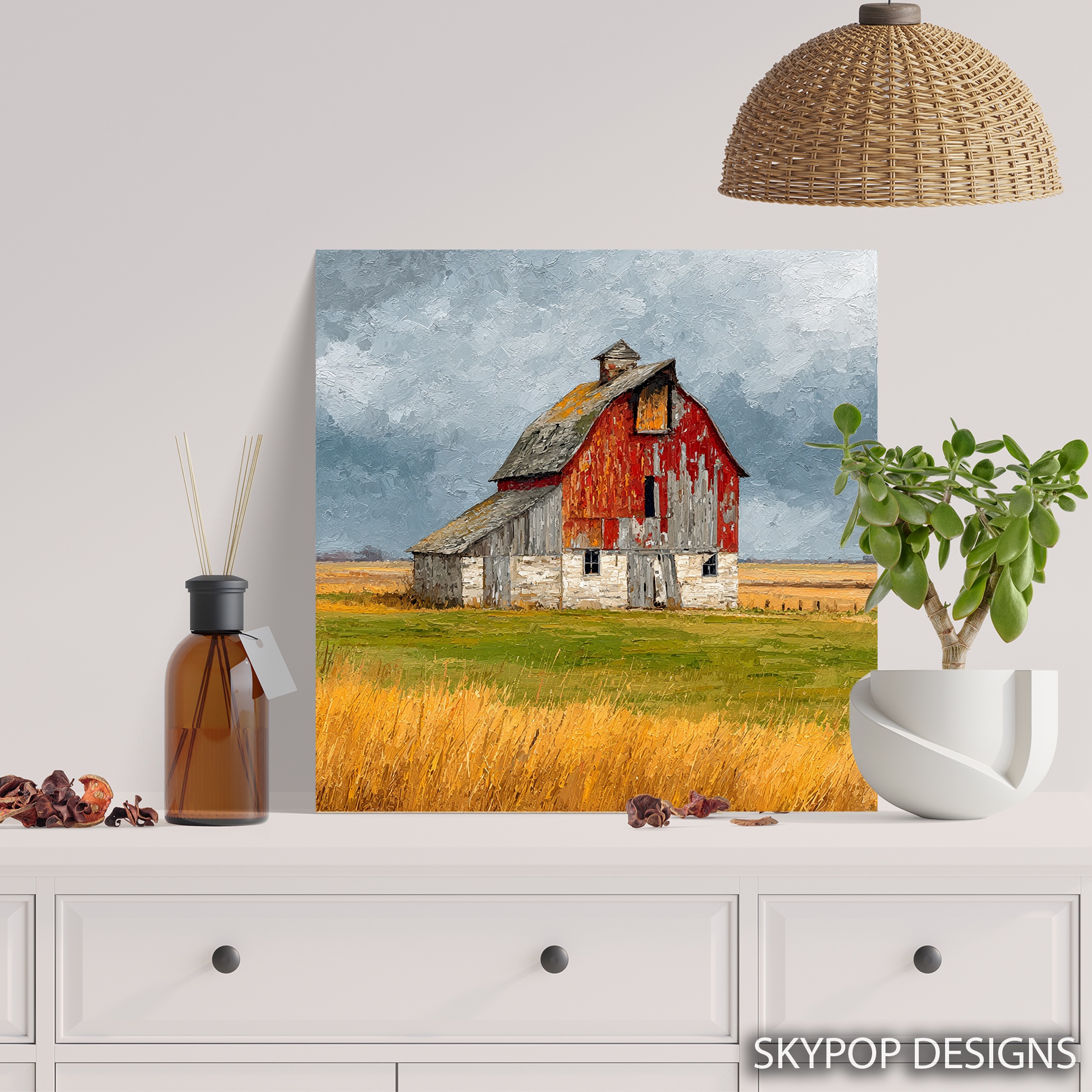 5.jpg Rustic Red Barn Art