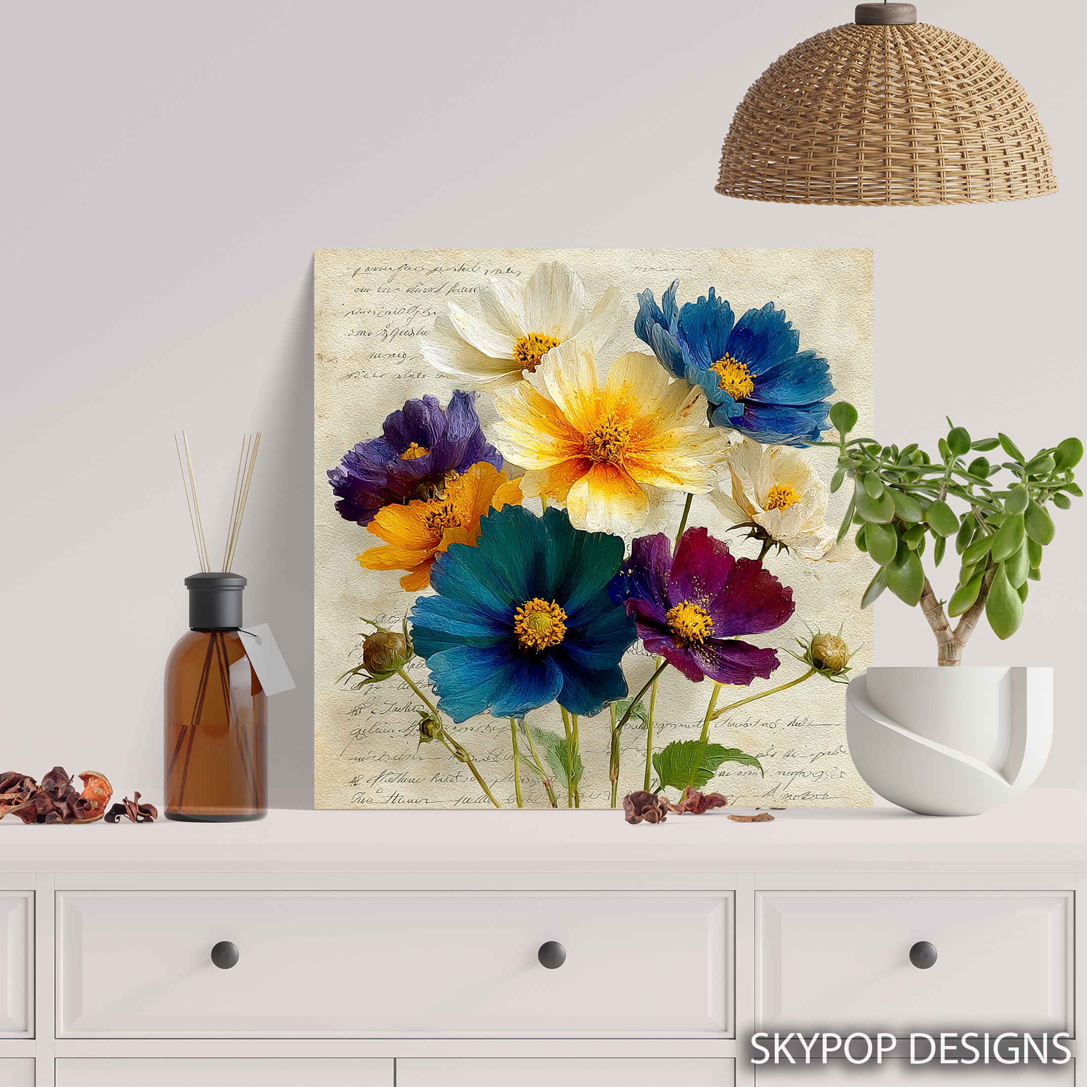 5.jpg Cosmos Flower Art