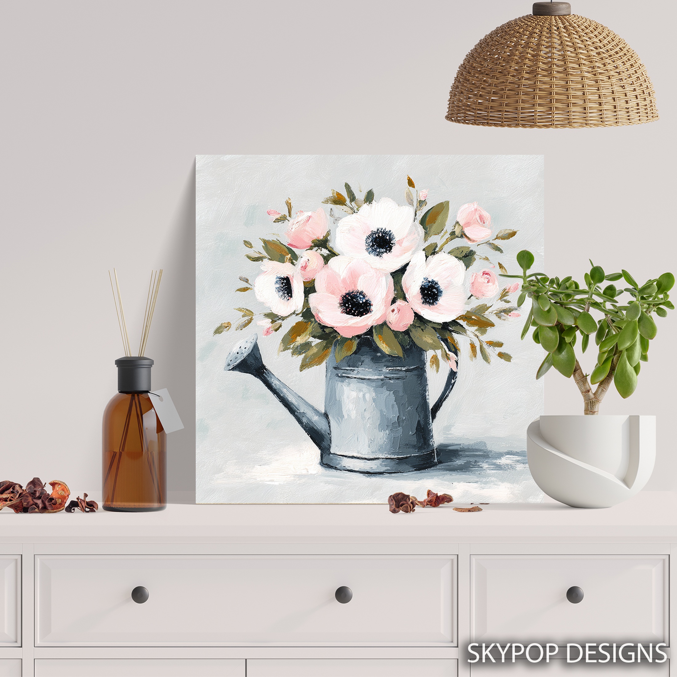 5.jpg Watering Can Floral Art