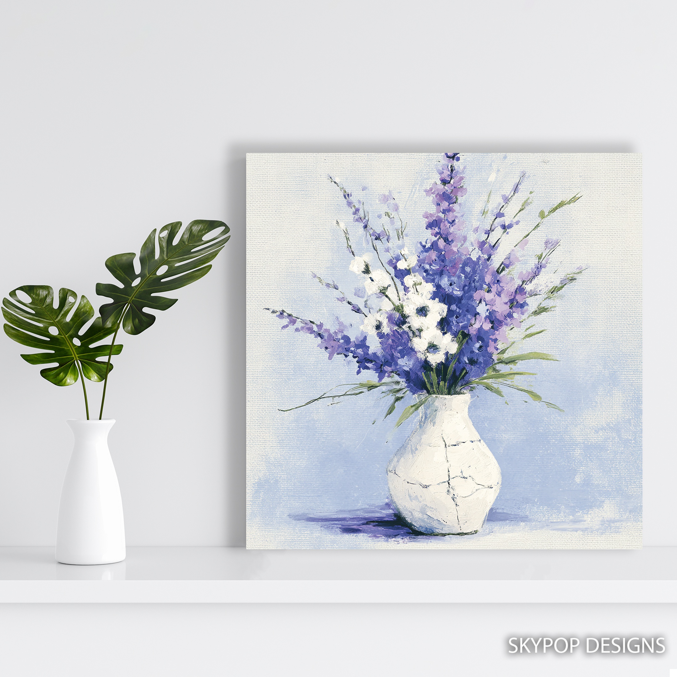 5.jpg Lavender Bouquet Art