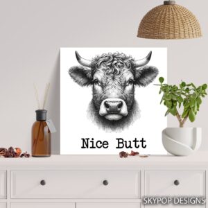 Highland Cow Art