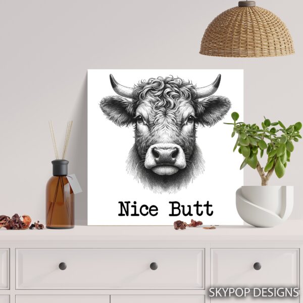 Highland Cow Art