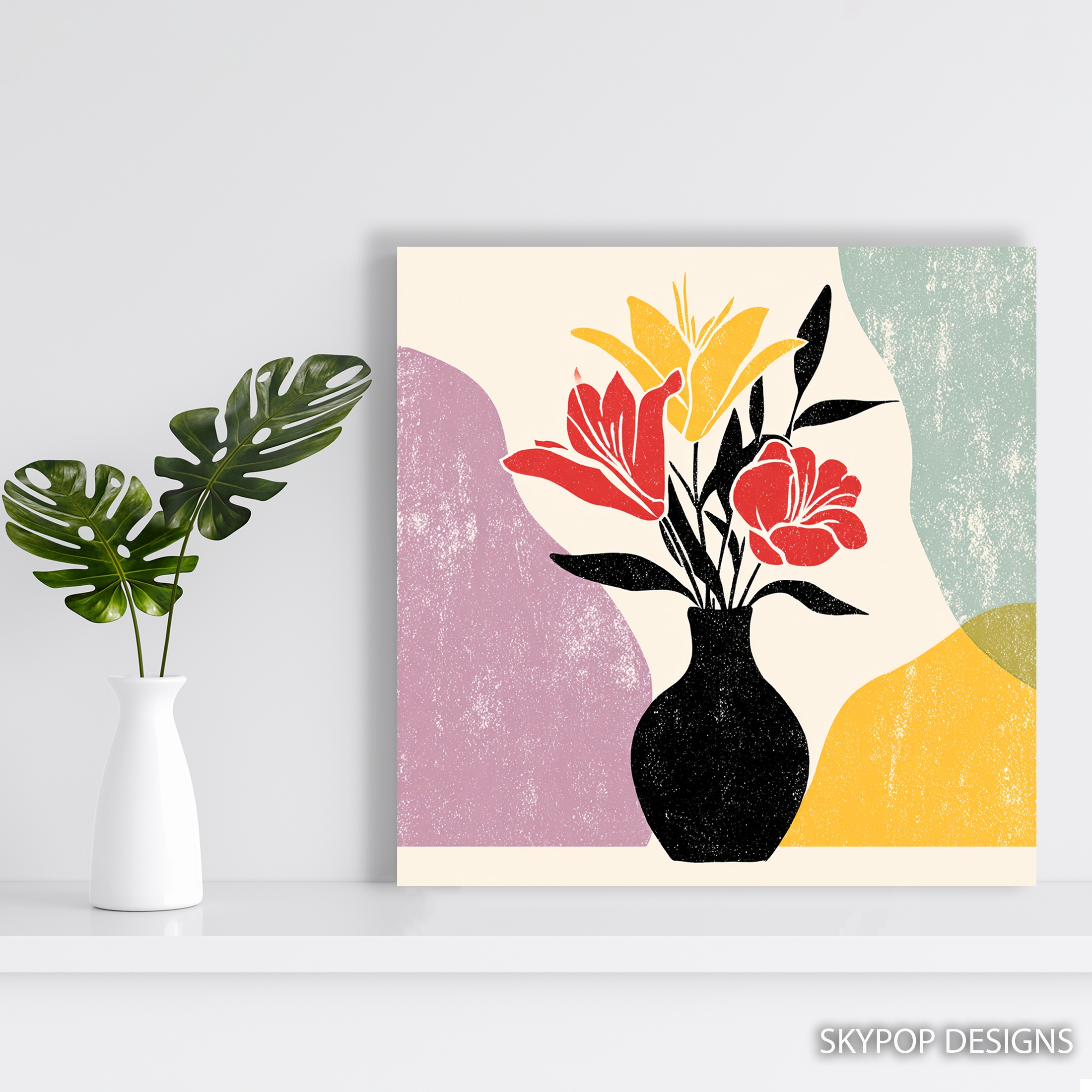 5.jpg Floral Vase Art