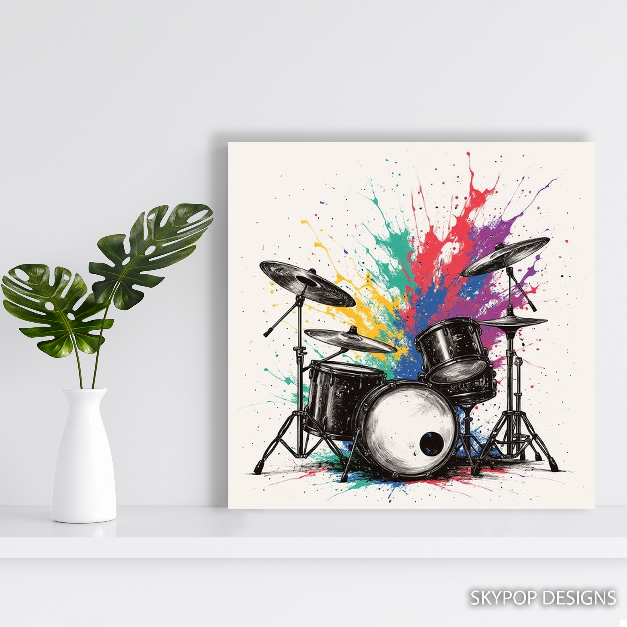 5.jpg Explosive Drum Set Art