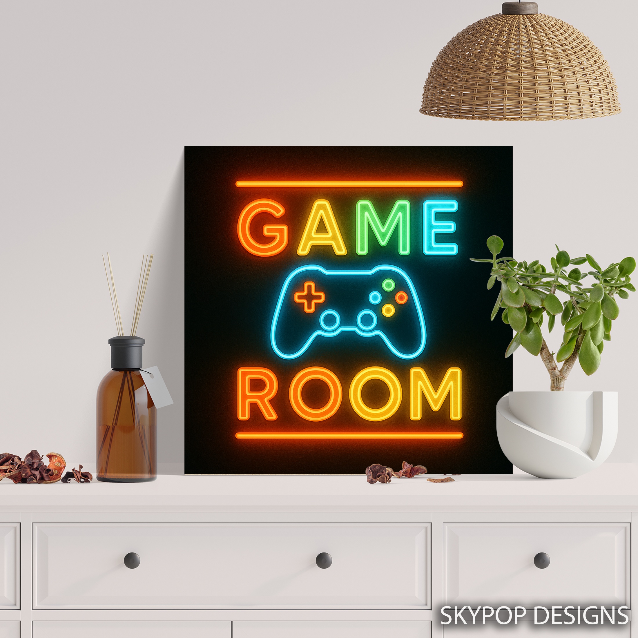 5.jpg Neon Game Room Art