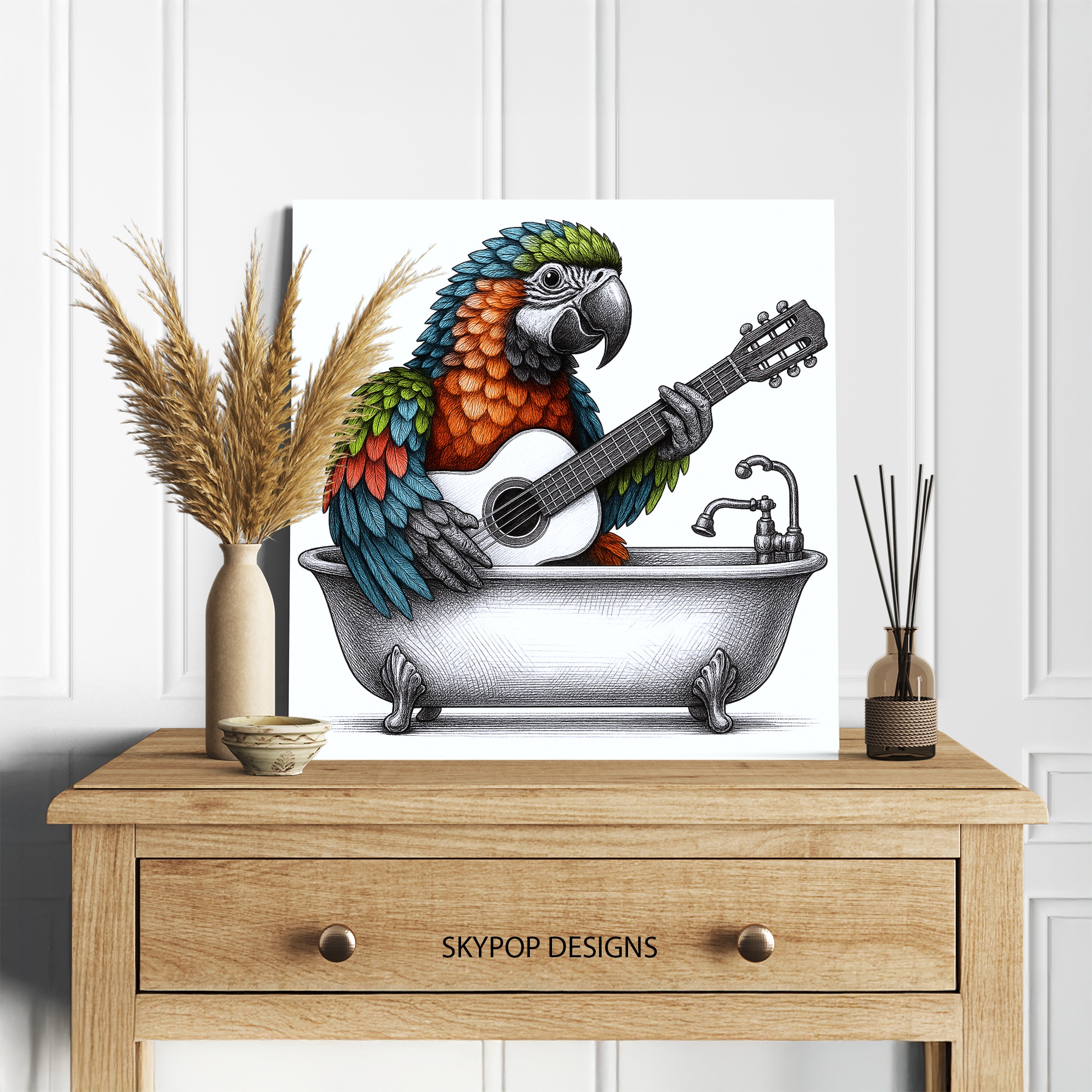 5.jpg Parrot Art