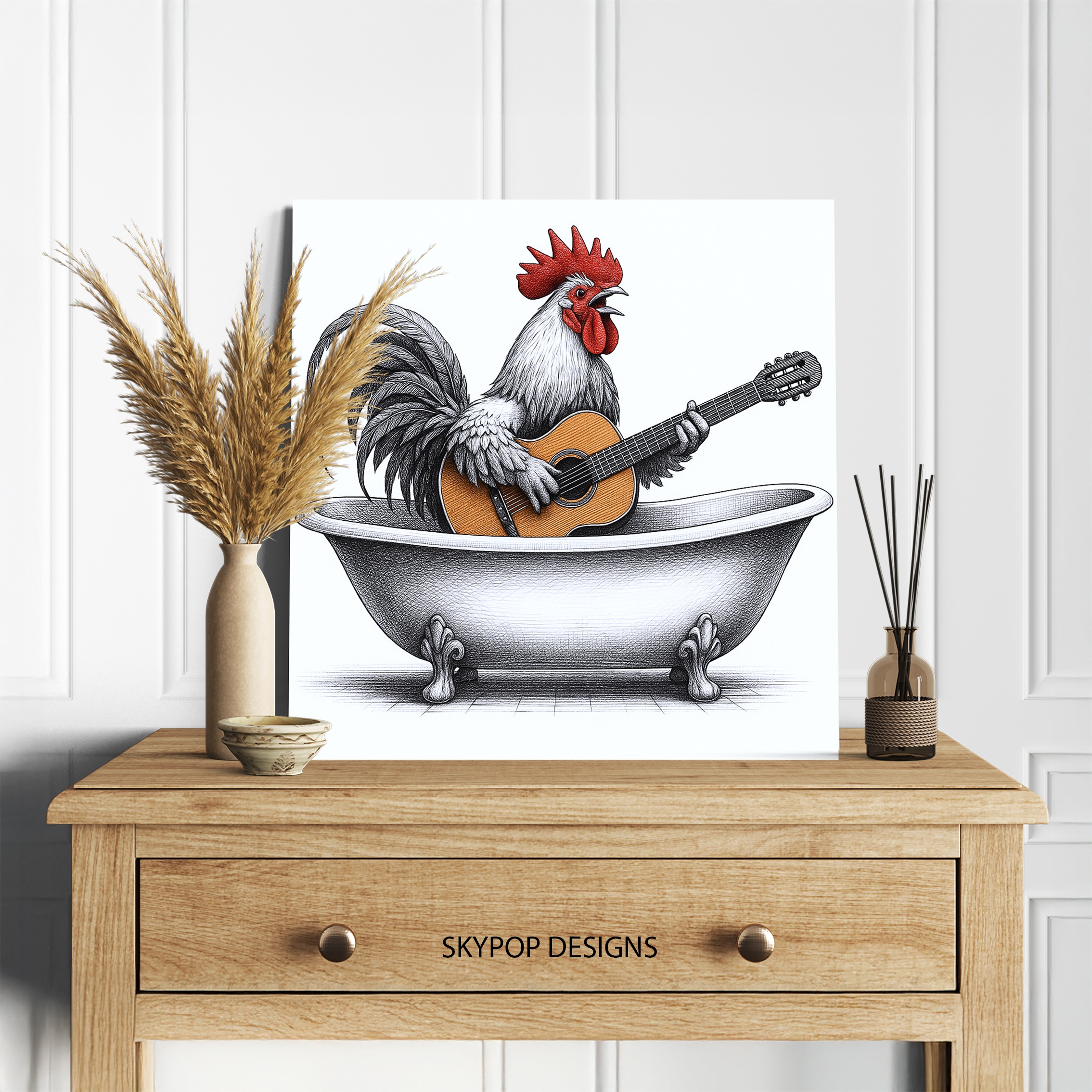 5.jpg Rooster Art