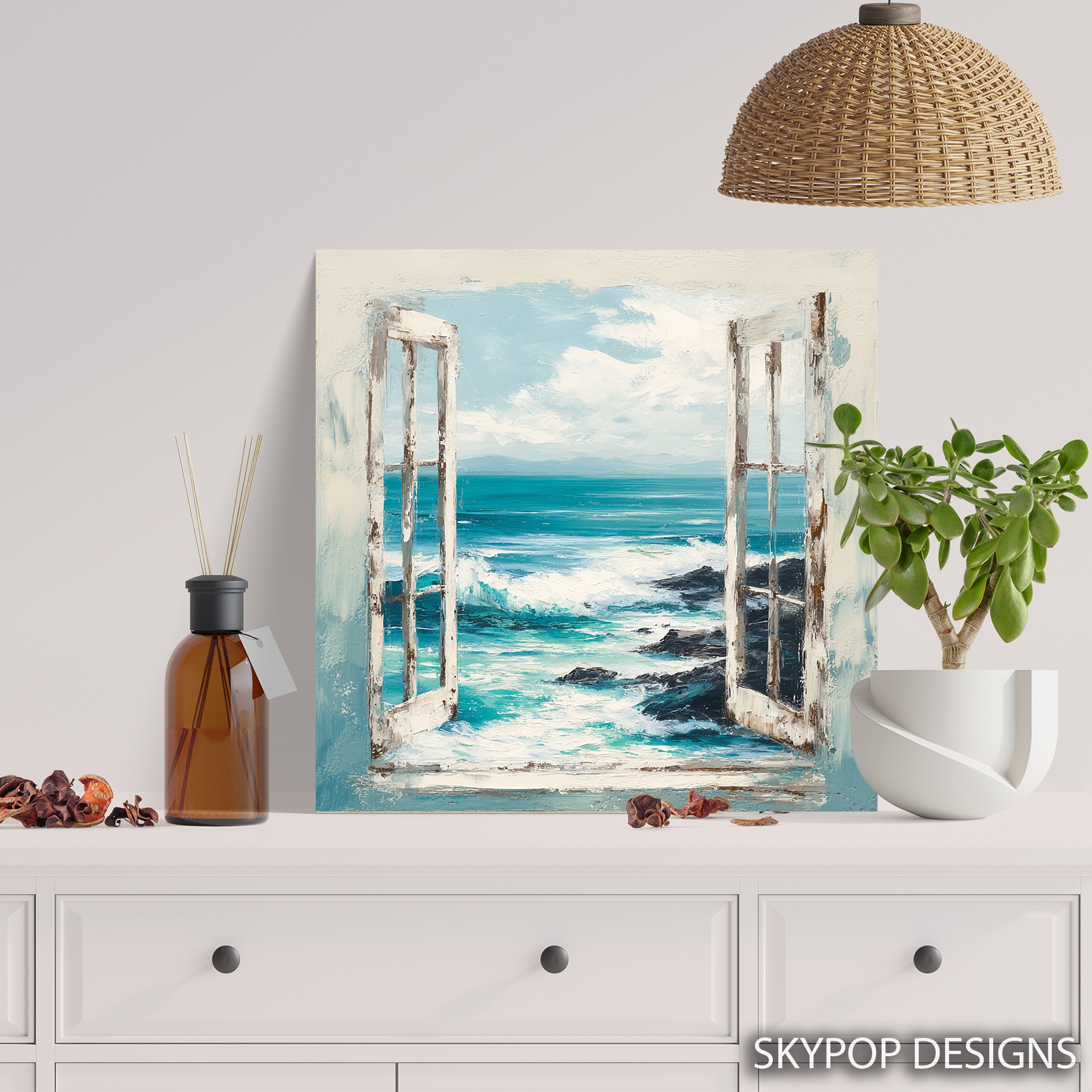 5.jpg Ocean Window View Art
