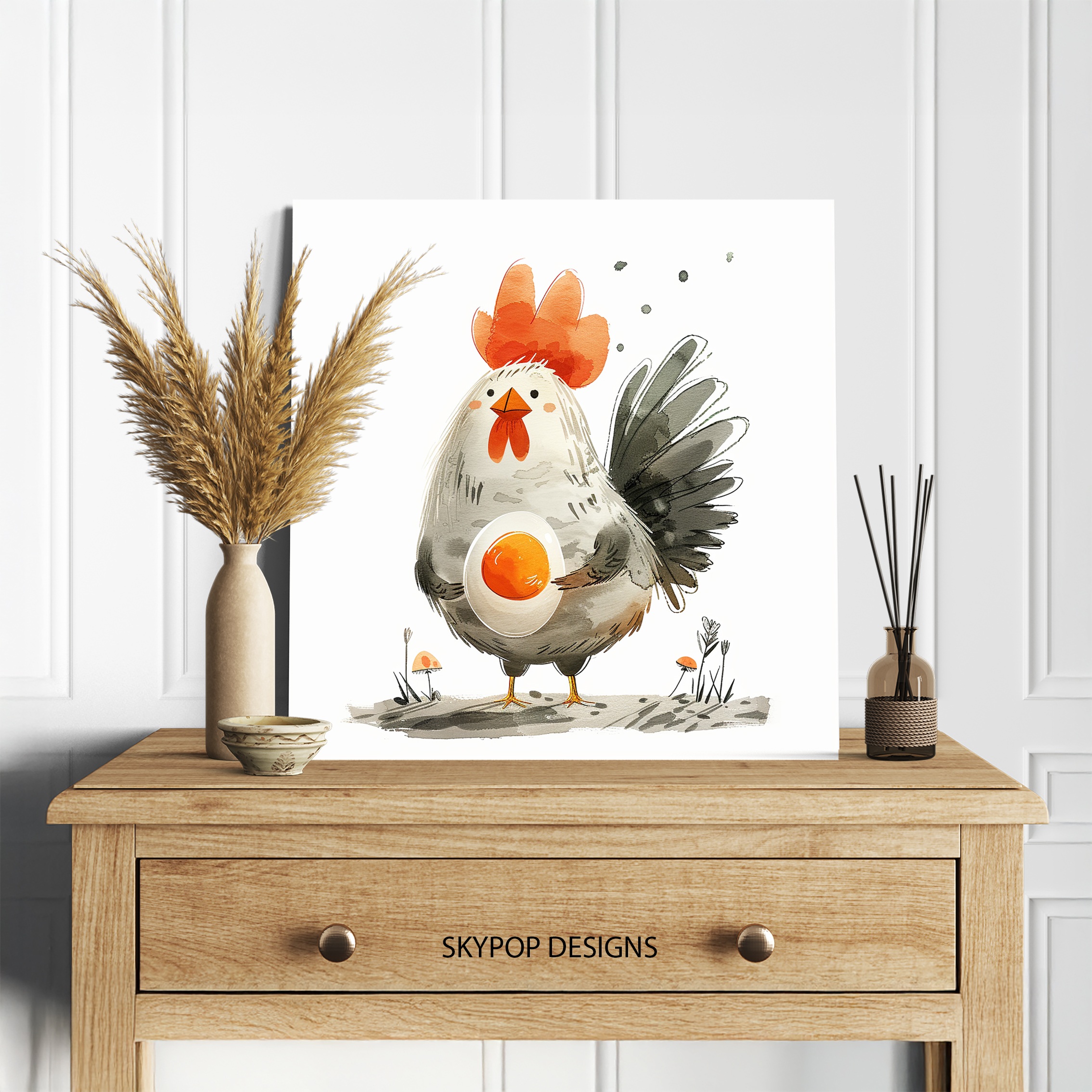 5.jpg Rooster Art