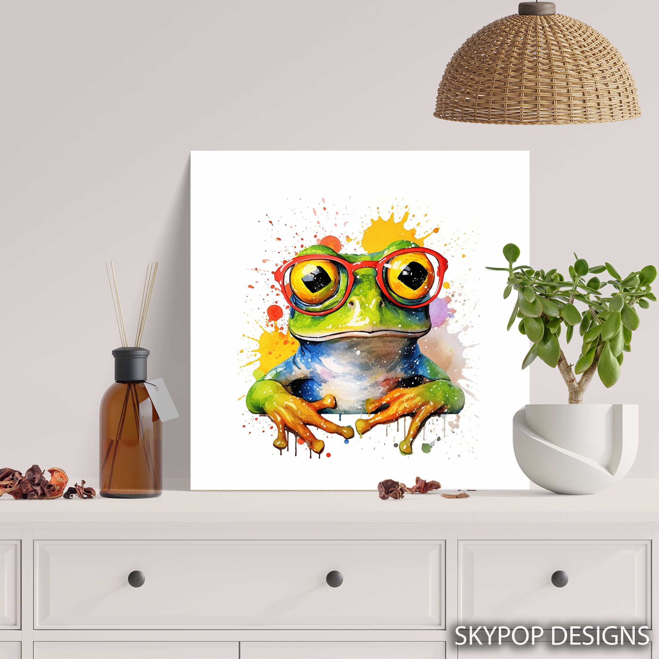 5.jpg Funky Frog Art