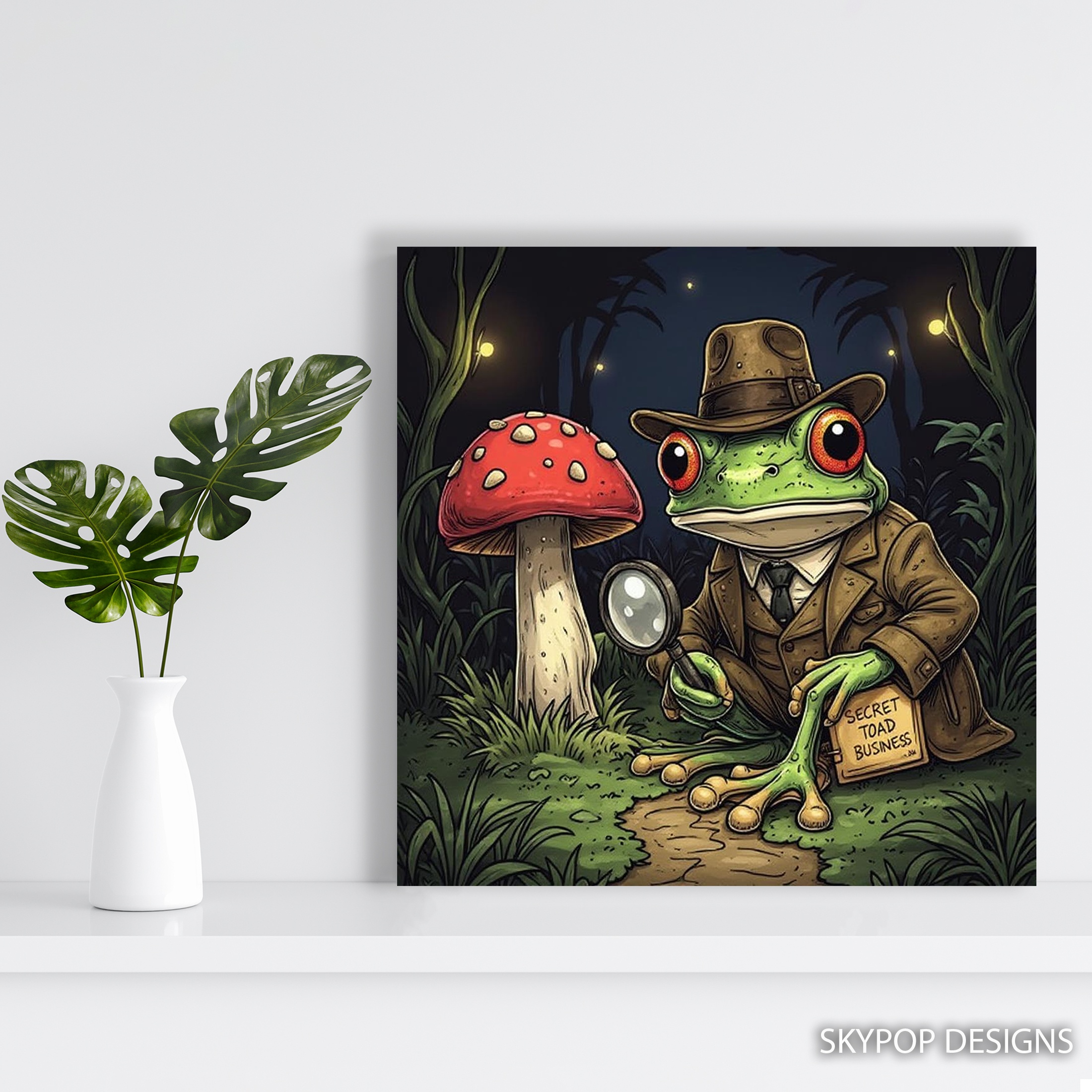 5.jpg Frog Detective Art