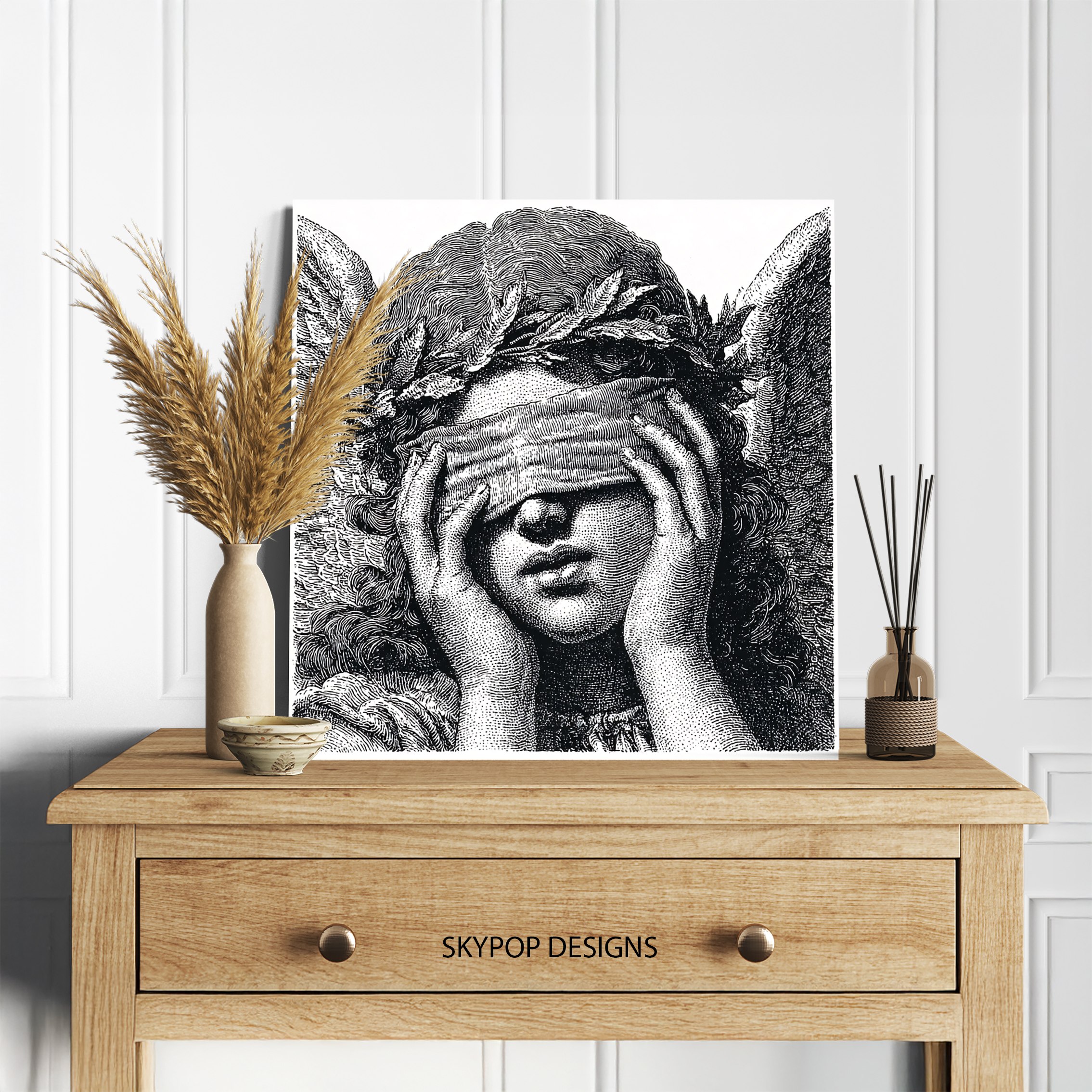 5.jpg Laurel Crown Portrait Art
