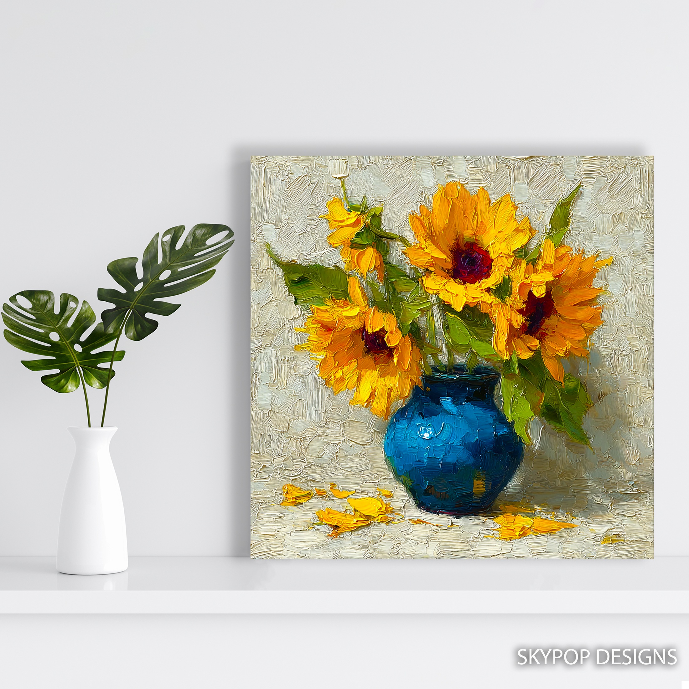 5.jpg Sunflower Vase Art
