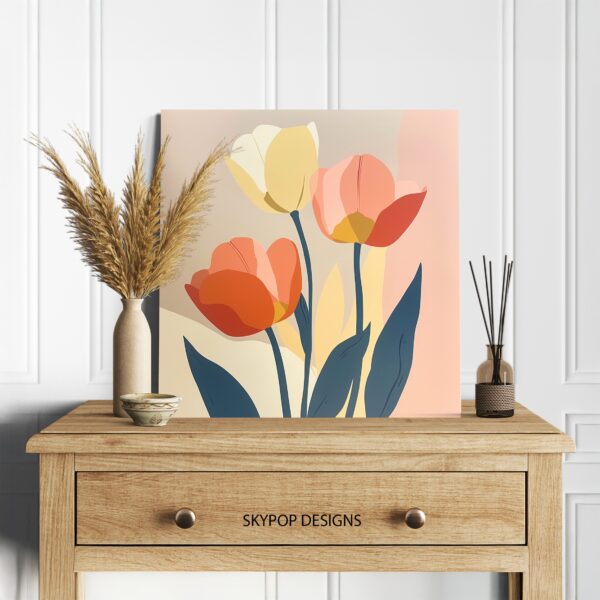 Tulip Garden Art