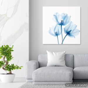 Blue Tulip Art