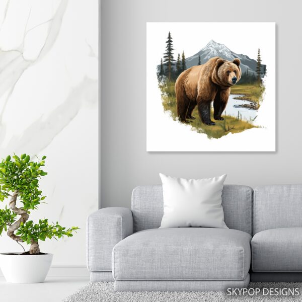 Grizzly Bear Art