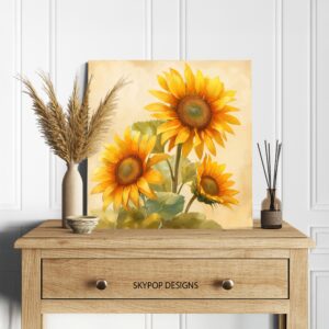 Sunflower Garden Art