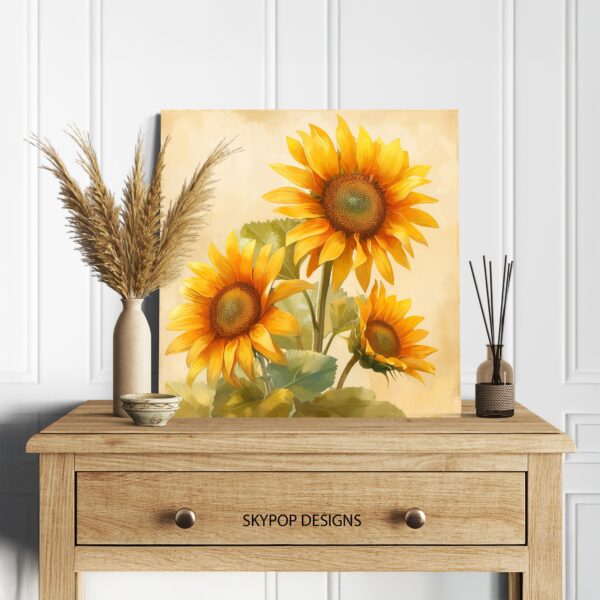 Sunflower Garden Art