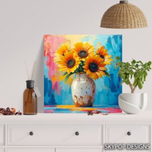Sunflower Symphony Art