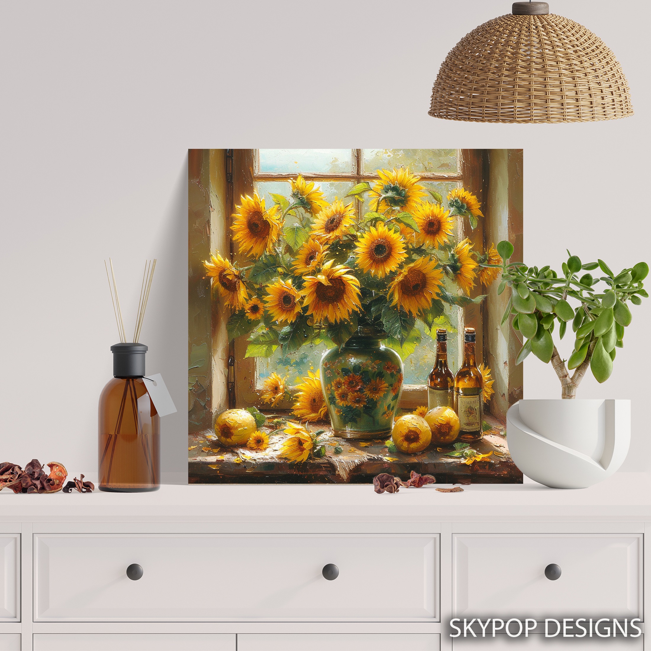 5.jpg Sunflower Still Life Art