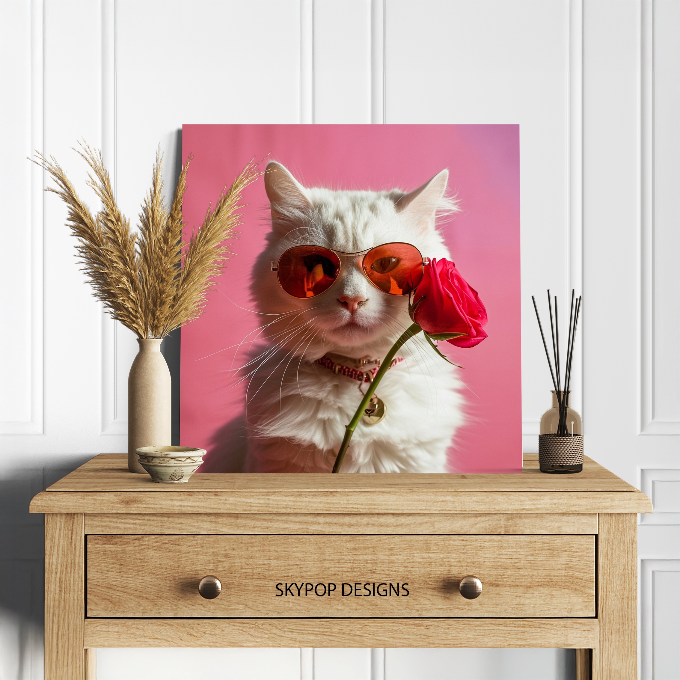 5.jpg Cat Rose Art