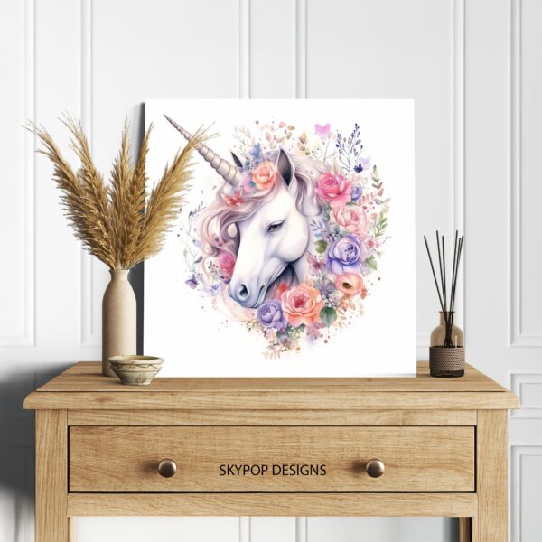 Unicorn Garden Art