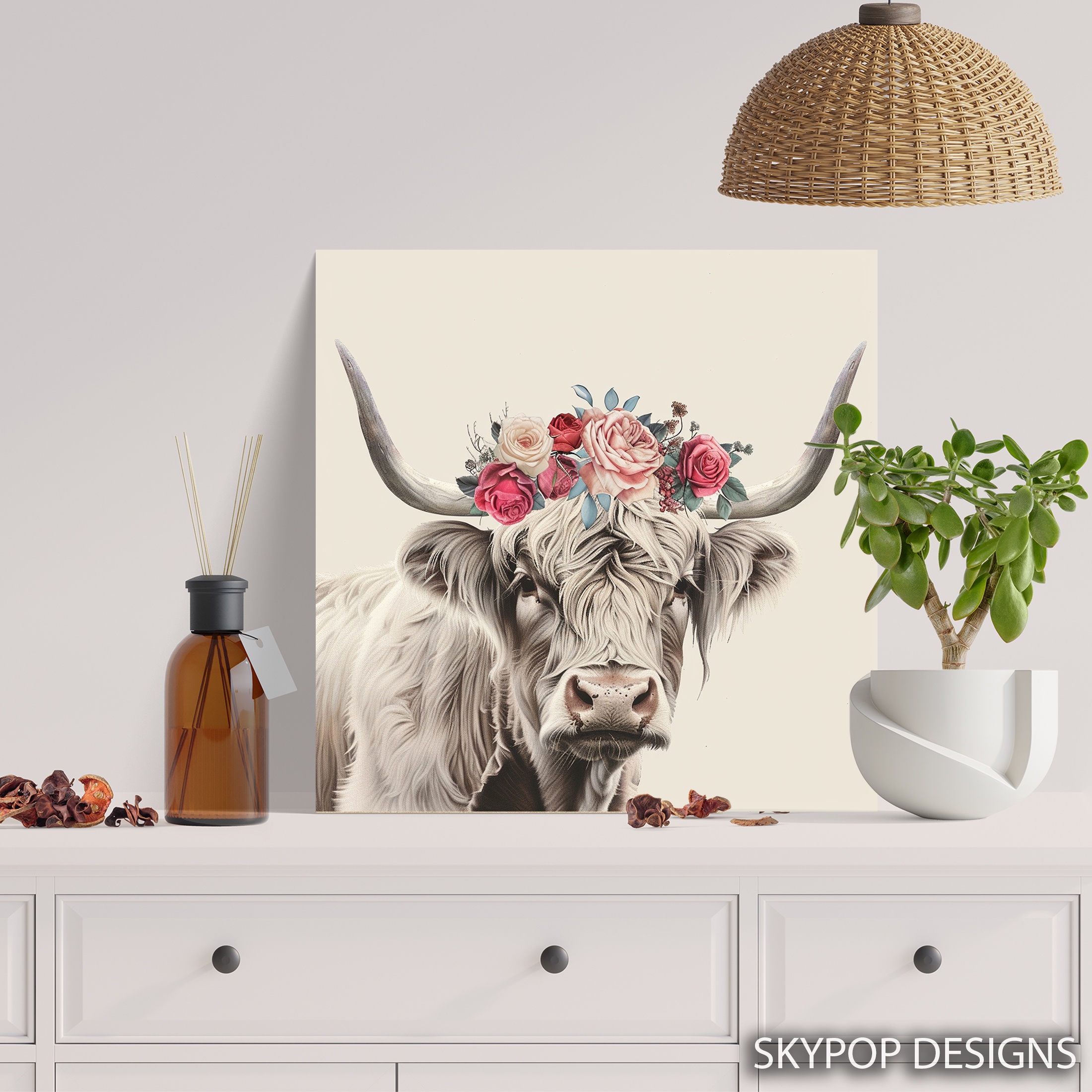 5.jpg Highland Cow Art