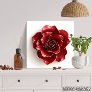 Red Rose Art