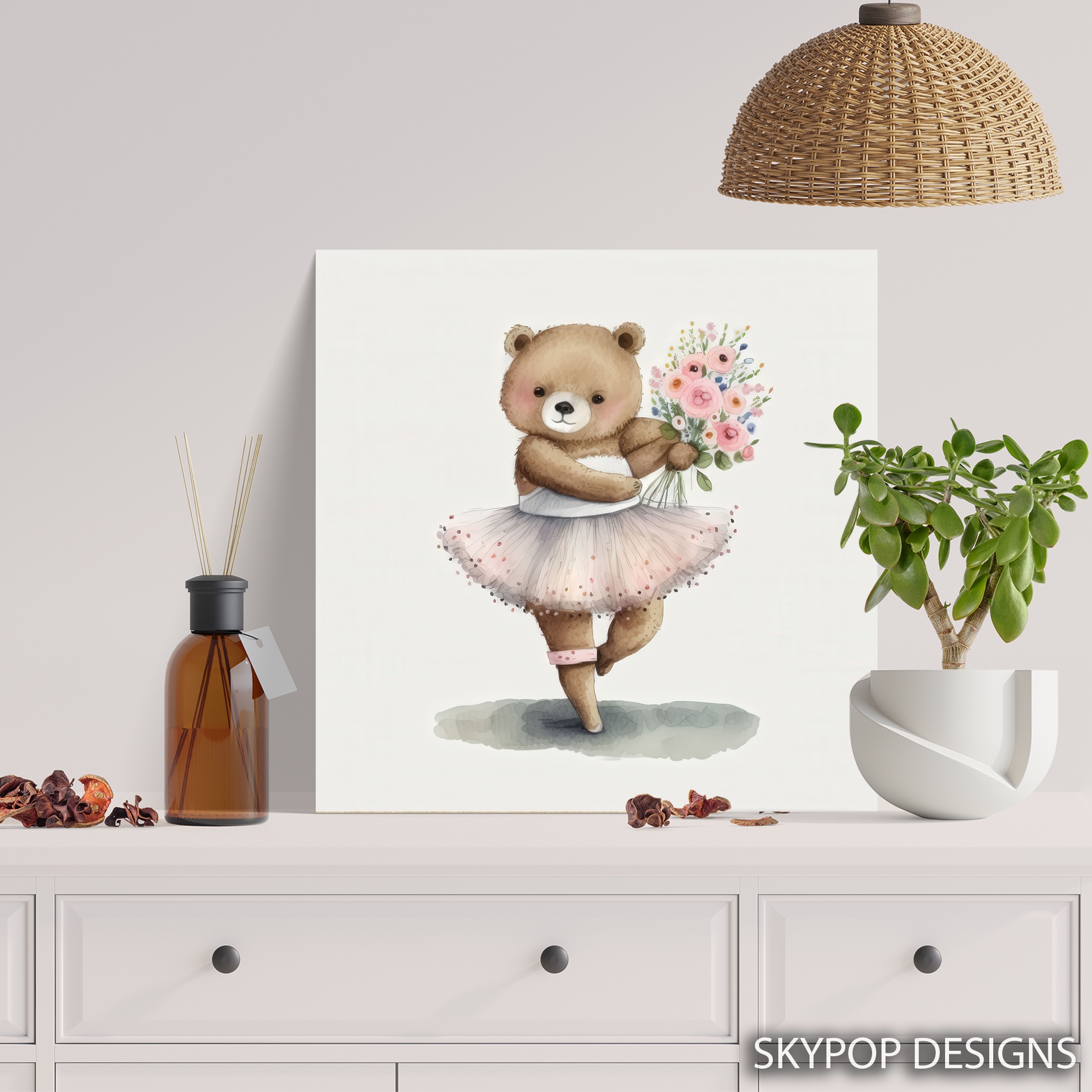 5.jpg Ballerina Bear Art