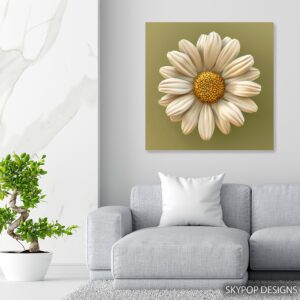 Daisy Flower Art