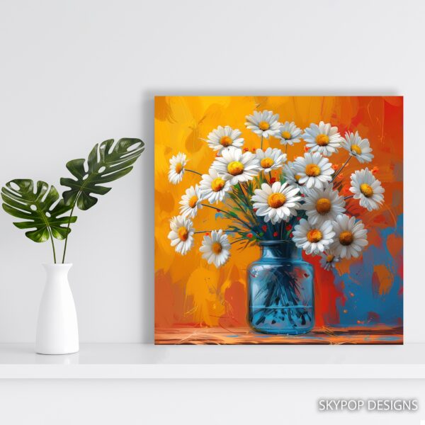 Daisy Bouquet Art