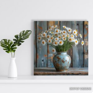Daisy Bouquet Art