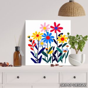Daisy Garden Art