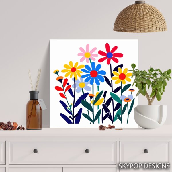 Daisy Garden Art