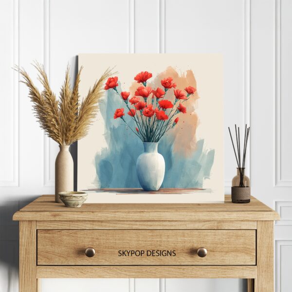 Carnation Bouquet Art