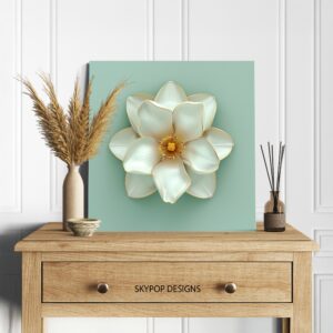 Magnolia Flower Art