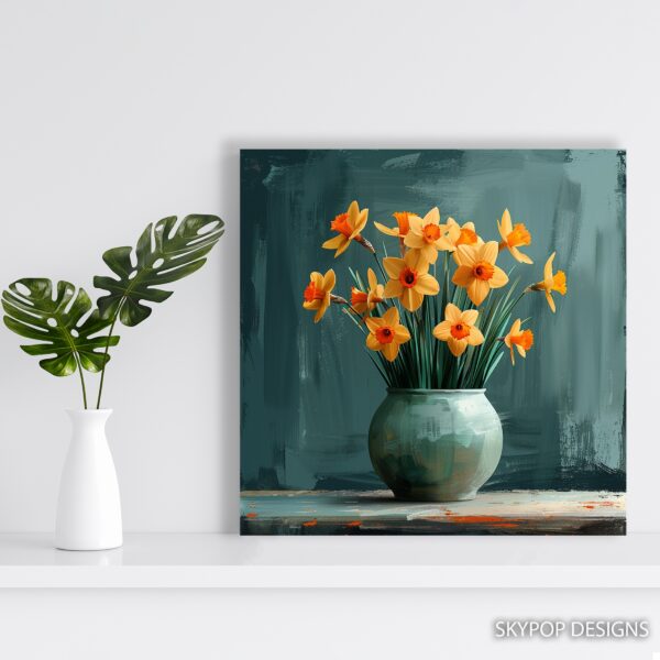 Daffodil Bouquet Art