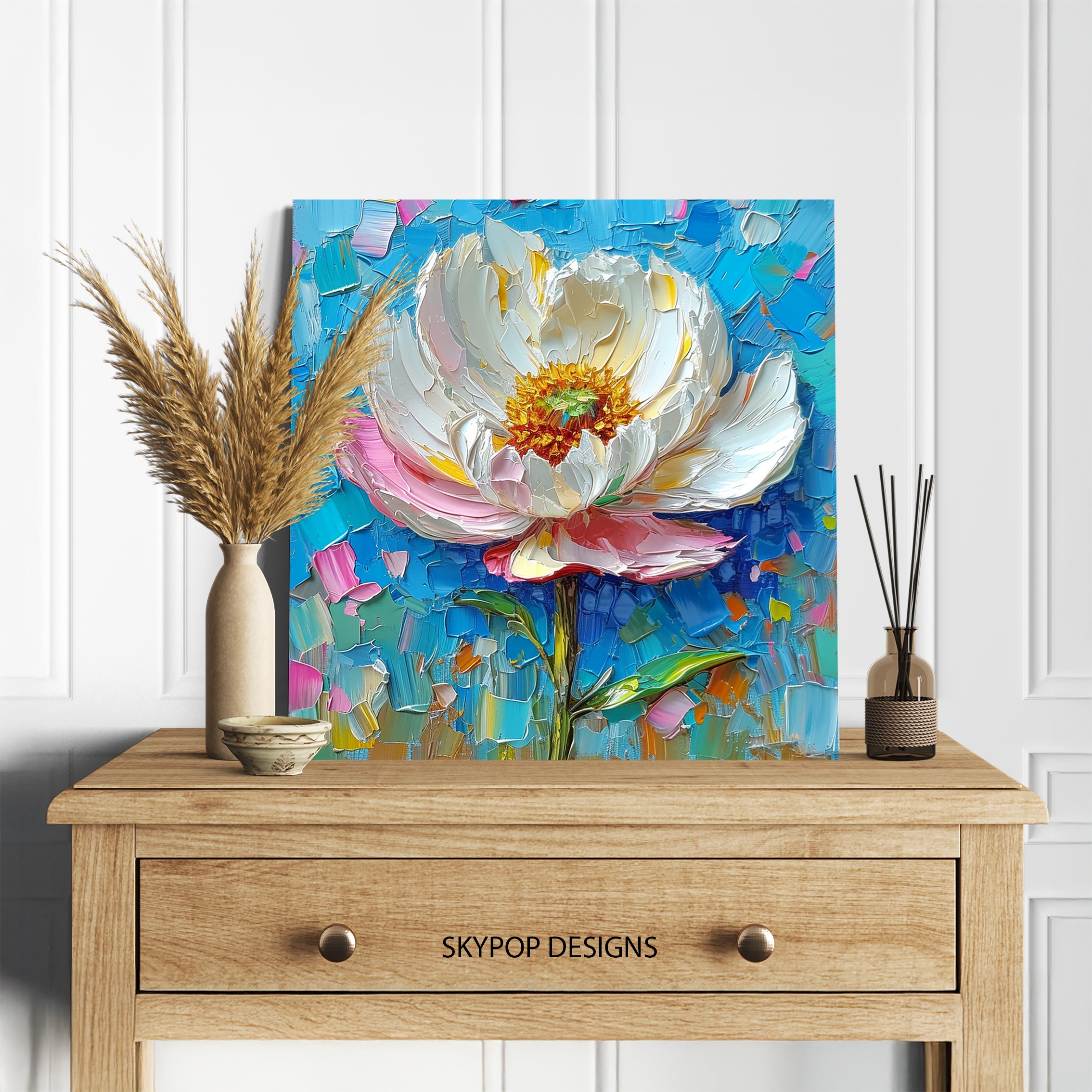 5.jpg Peony Flower Art