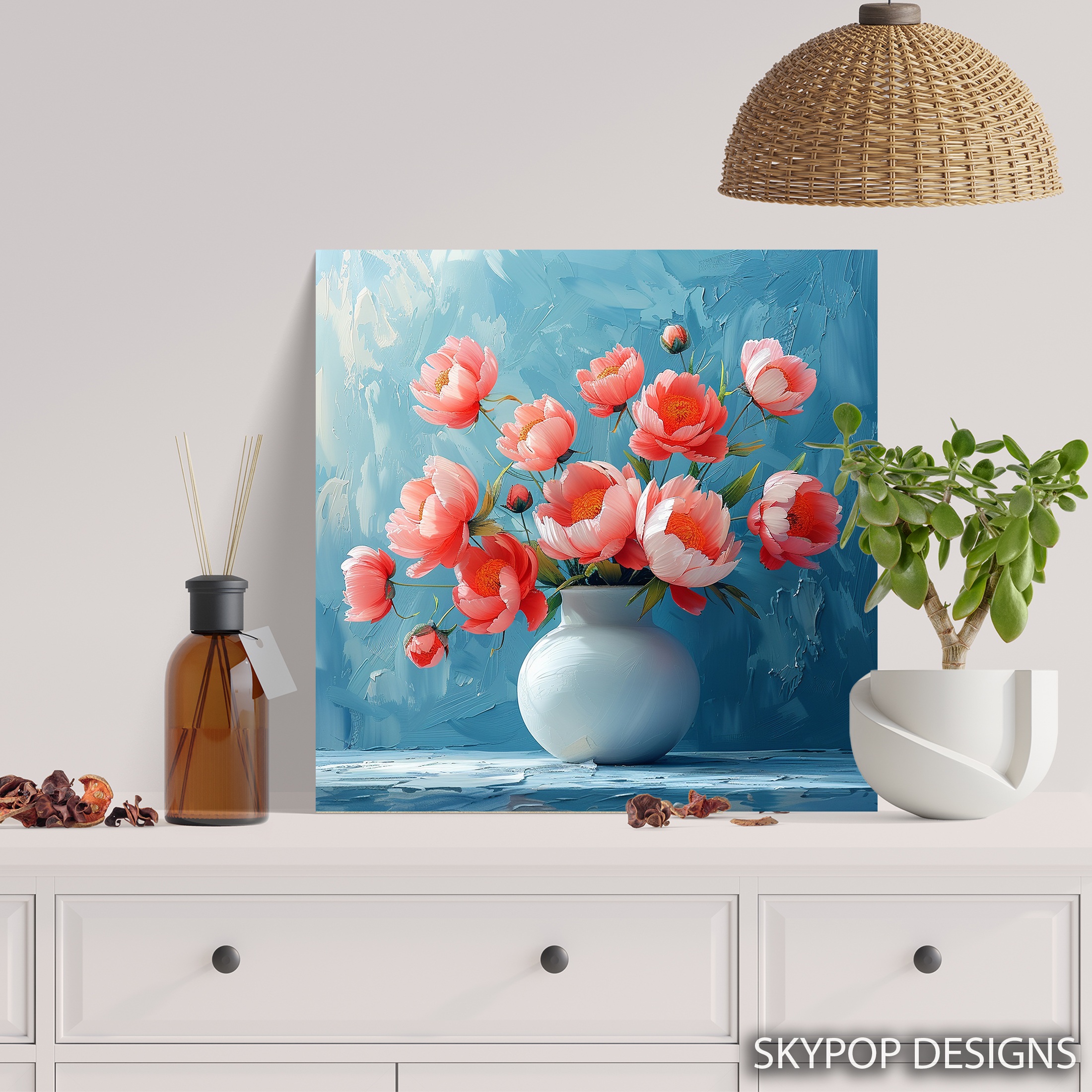 5.jpg Pink Peony Bouquet Art