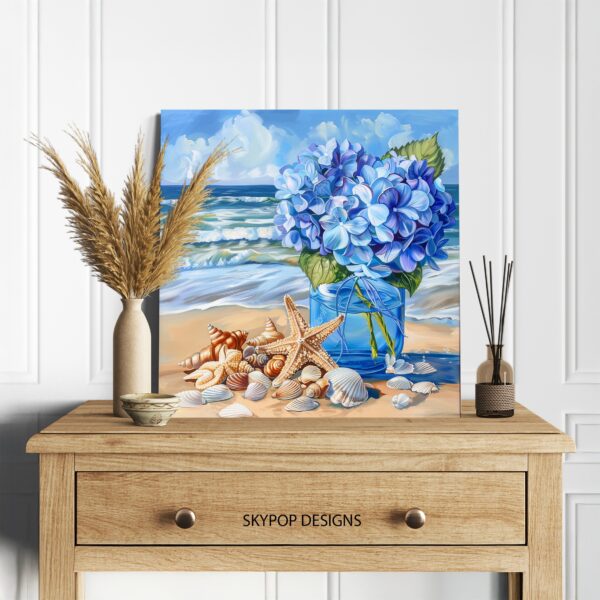 Hydrangea Starfish Art