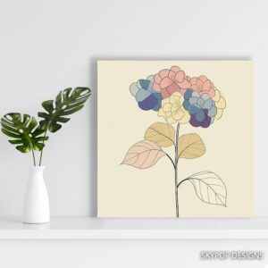 Hydrangea Bloom Art